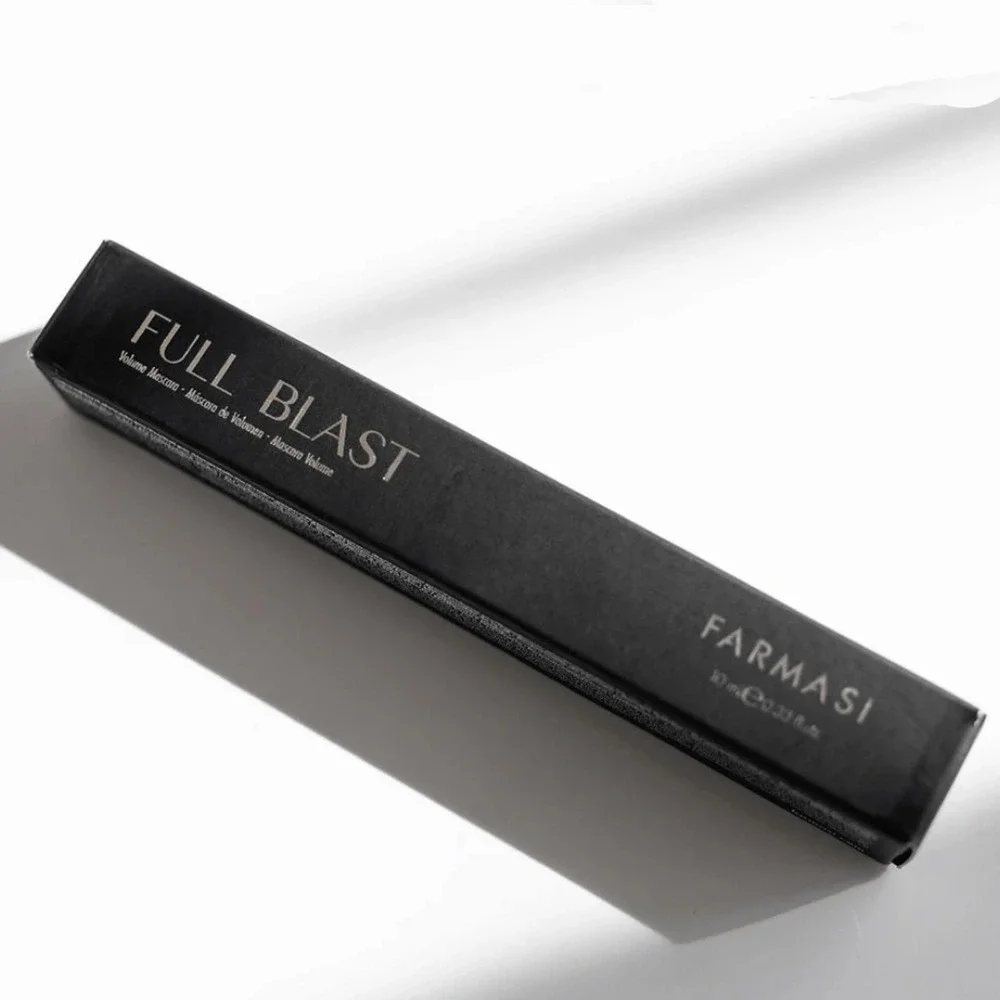 NEW Farmasi Full Blast Volume Mascara Ultra Black Hourglass Brush 10ml